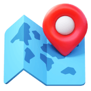 Free maps of USA - vector, hi-res, yours icon