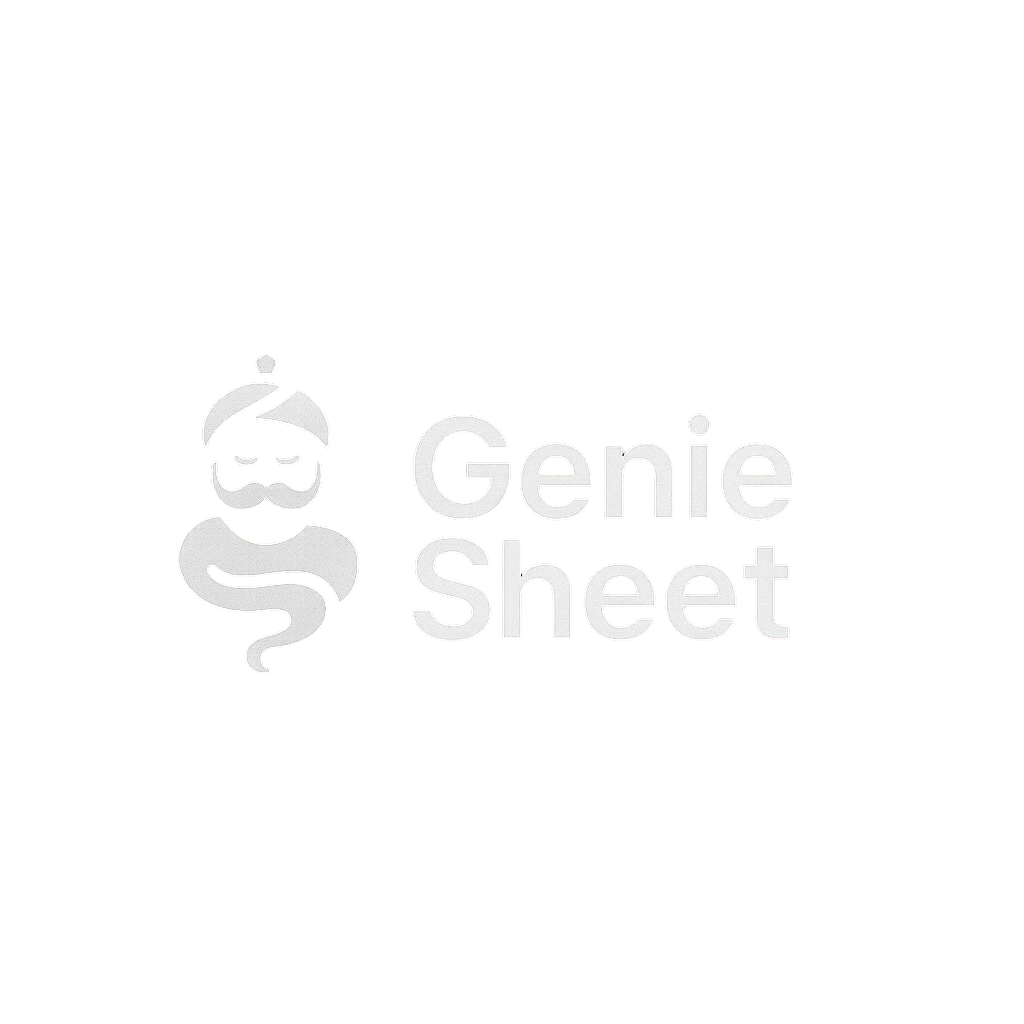 GenieSheet icon
