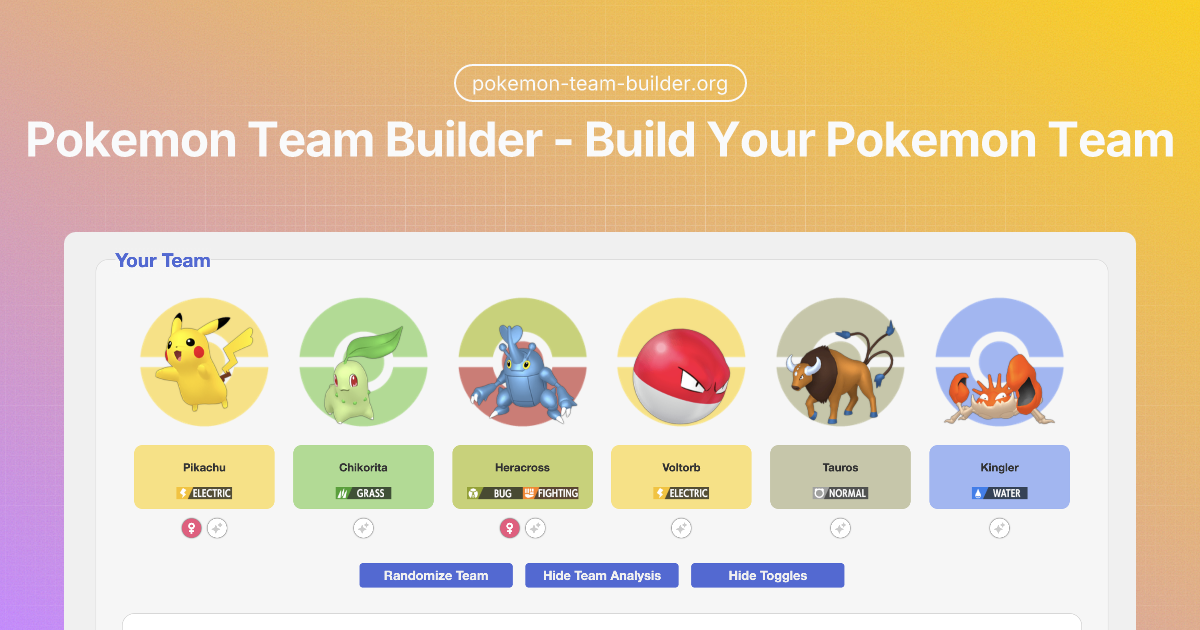 Pokemon Team Builder icon