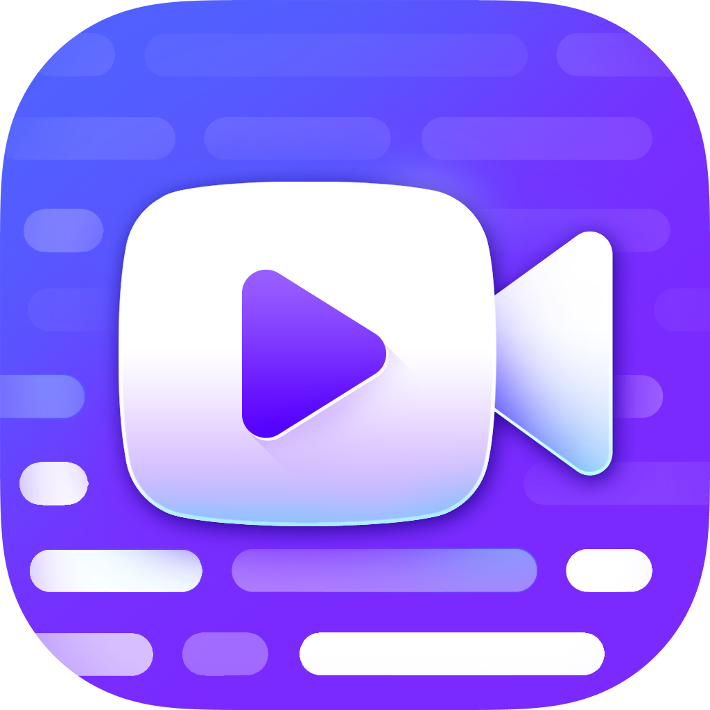 Teleprompter & Captions AI icon