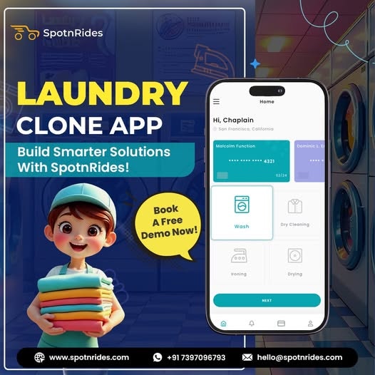Uber for laundry app icon